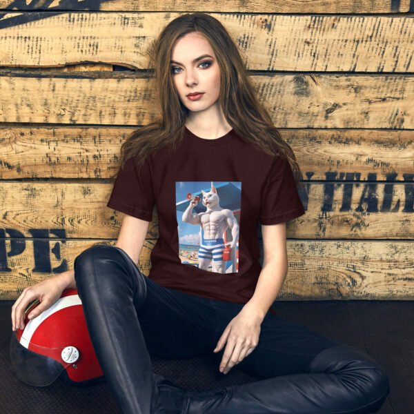 Whiskers & Hearts - Unisex t-shirt - Image 2
